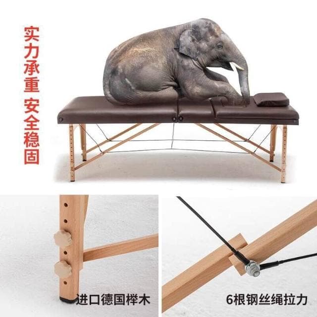 折疊美容床胸洞按摩推拿理療針灸美體床家用艾灸手提式紋繡