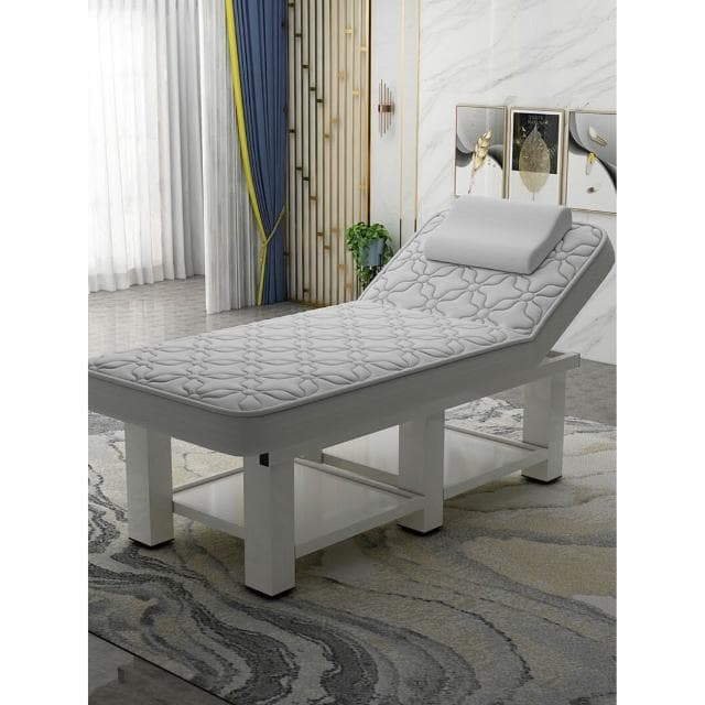 乳膠美容床美容院專用推拿按摩理療床美體紋繡美睫帶洞加固多功能