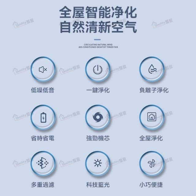 Quality 聚家 負離子空氣清淨機 空氣淨化器 空氣除臭機 車載淨化器 除味除臭機 除煙味除甲醛
