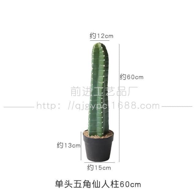 百信百貨 免運 仿真仙人柱人造綠植沙生植物墨西哥假仙人掌盆栽cactus