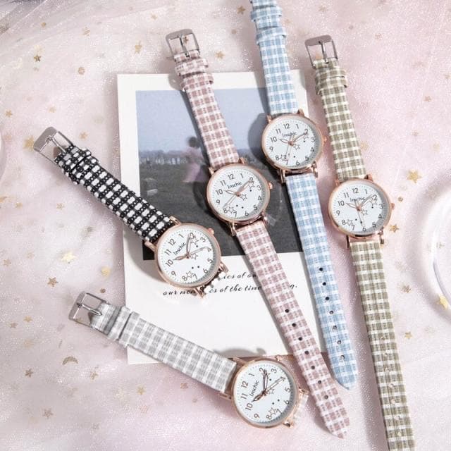 手錶女小巧精緻ins風女用手錶女款學生簡約石英錶高顏值氣質小眾女錶輕奢高級感精工錶國高中生光動能腕錶兒童手錶女童生日禮物