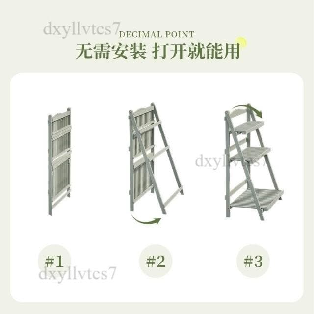 陽台折疊花架子 落地式植物擺放架 多層造型置物架 實木多肉花架 室內客廳植物架 花盆架 盆栽架 戶外