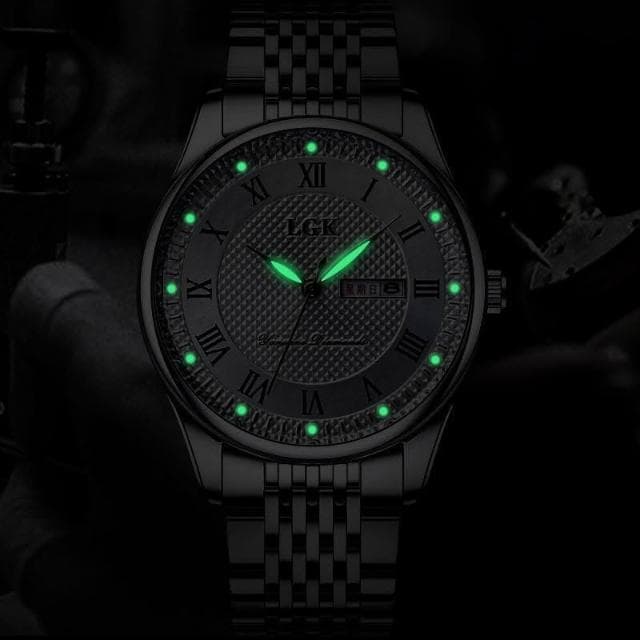 【Try】手錶男輕奢小眾高級感精工錶男士爸爸商務風瑞士錶防水夜光男生全自動機械錶簡約氣質精緻石英錶高顏值精品金屬指針男錶