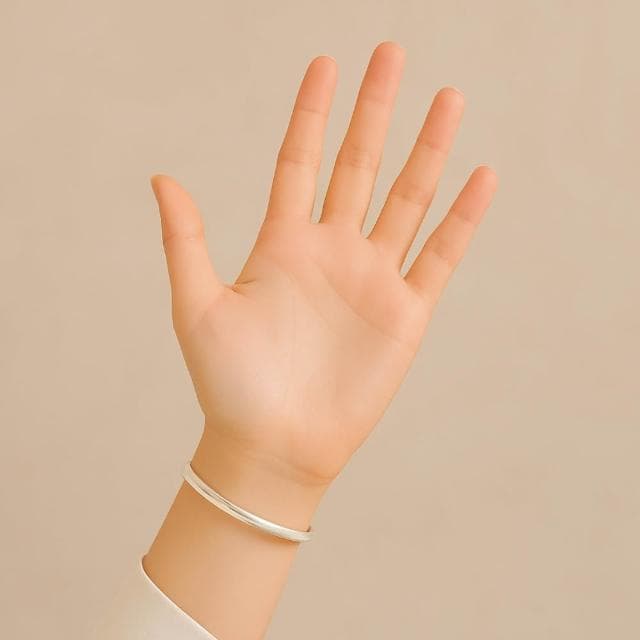 【珠兒綠】999純銀手環手鐲 成人亮面素面 可調整大小 新年禮物 純銀手鐲手鍊 鐲圍18-21cm 附禮盒禮袋 開運 交換禮物