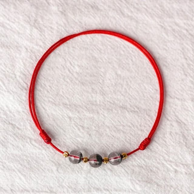 【巴黎精品】現貨+預購 天然水晶腳鍊手鍊腳踝鏈足鏈腳飾轉運招財淨化開運情人節禮物(飾品3款a1lh36)