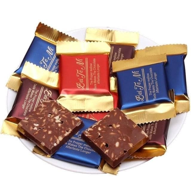  巧剋力散裝喜糖年貨糖果新年零食代可可脂E