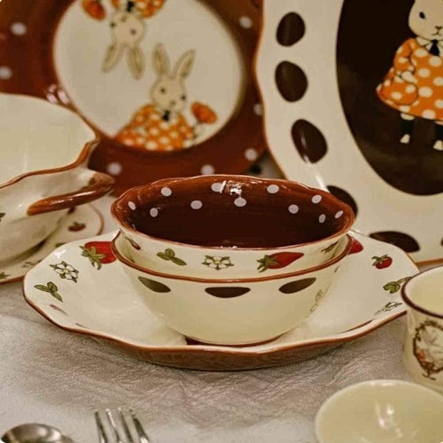 Jimi集米 碗碟套裝 餐具禮盒 閨蜜生日禮物 女生伴手禮 碗碟套裝餐具禮盒喬遷新居結婚定婚送新人