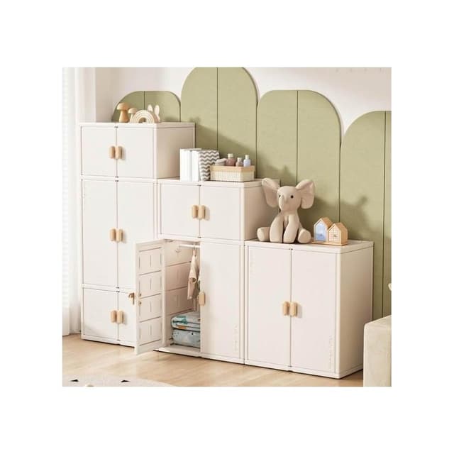 【芮芮商行】兒童衣櫃寶寶餵養台嬰兒兒童玩具收納櫃男女孩臥室家用儲物櫃