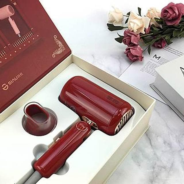 【SIAU 詩杭】智能恆溫低輻射負離子陶瓷吹風機 復刻限定版 摩登紅 CL-600-RD震旦代理 