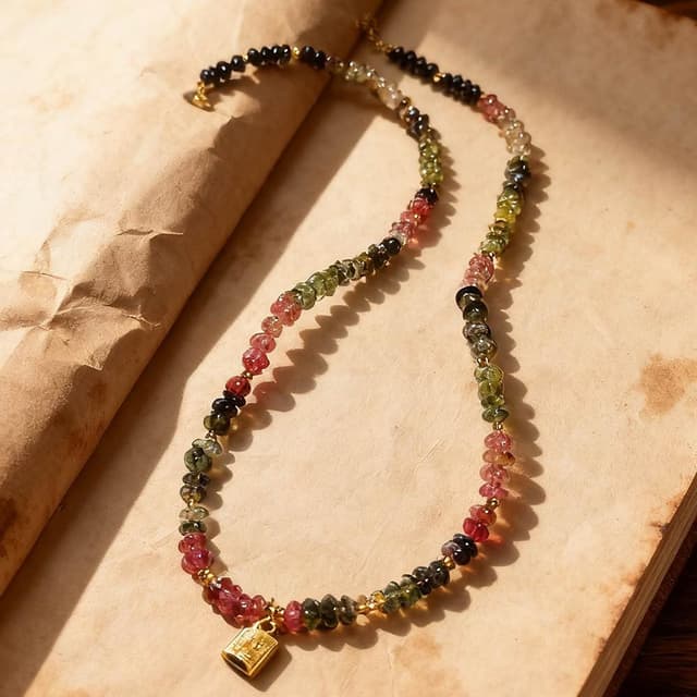 【Paiya 派亞】碧璽隨行項鍊S925銀項鍊