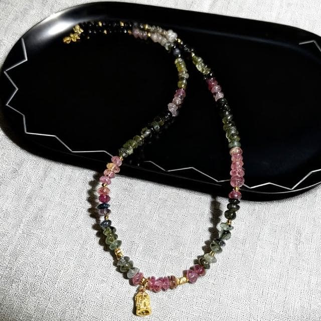 【Paiya 派亞】碧璽隨行項鍊S925銀項鍊