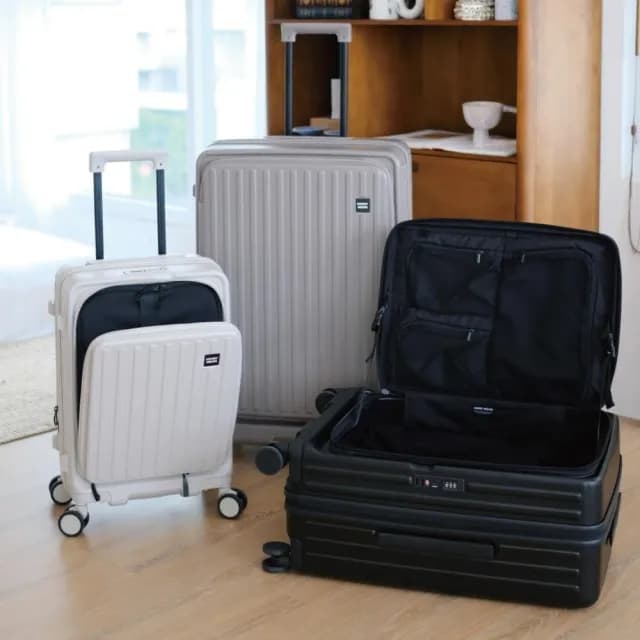 【Honeymoon】29吋前開式多功能旅行箱(行李箱/旅行箱/前開行李箱/上掀行李箱)