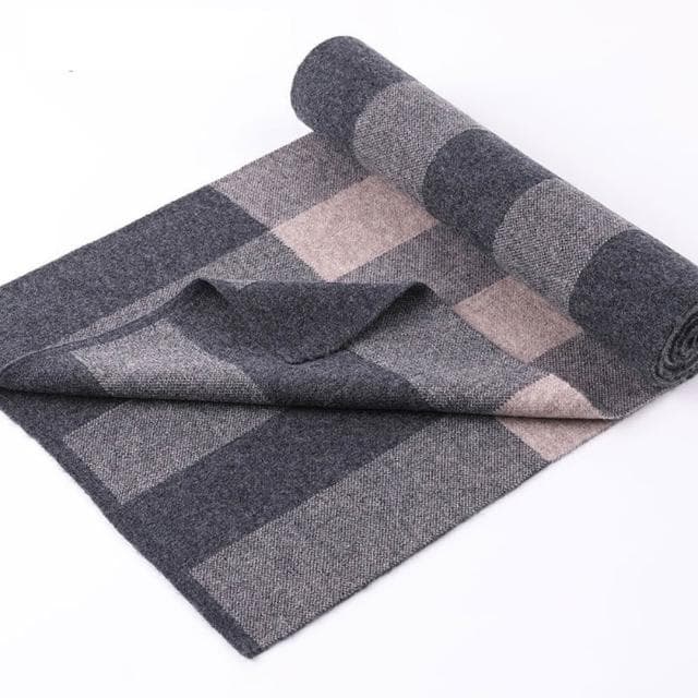 【米蘭精品】現貨+預購 頂級100%羊毛圍巾圍脖秋冬季加絨厚磅保暖針織圍巾休閒-韓版百搭針織男女配件74mi16