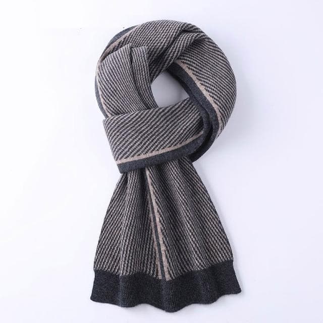 【米蘭精品】現貨+預購 頂級100%羊毛圍巾圍脖秋冬季加絨厚磅保暖針織圍巾休閒-韓版百搭針織男女配件74mi17