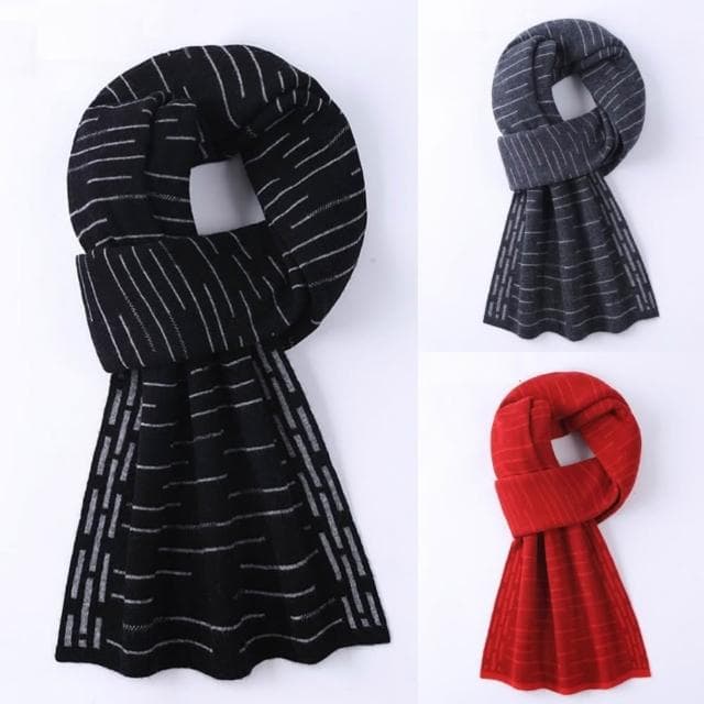 【米蘭精品】現貨+預購 頂級100%羊毛圍巾圍脖秋冬季加絨厚磅保暖針織圍巾休閒-針織加厚男女配件74mi23