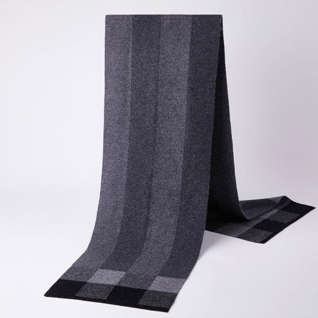 【米蘭精品】現貨+預購 頂級羊毛圍巾羊絨圍脖秋冬季加絨厚磅保暖針織圍巾休閒-格子冬季韓版男女配件74mi50