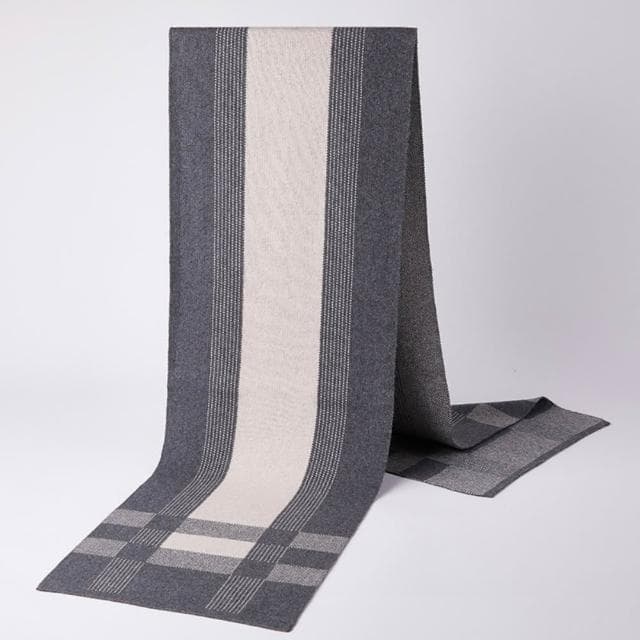 【米蘭精品】現貨+預購 頂級羊毛圍巾羊絨圍脖秋冬季加絨厚磅保暖針織圍巾休閒-簡約圍巾時尚男女配件74mi52