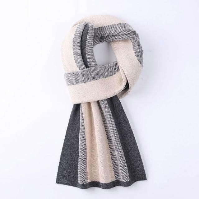 【米蘭精品】現貨+預購 頂級羊毛圍巾羊絨圍脖秋冬季加絨厚磅保暖針織圍巾休閒-格紋針織保暖男女配件74mi53