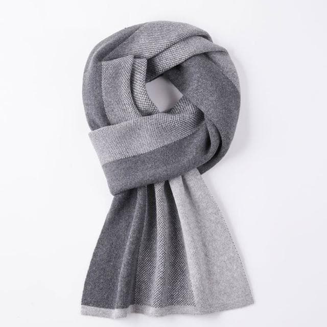 【米蘭精品】現貨+預購 頂級羊毛圍巾羊絨圍脖秋冬季加絨厚磅保暖針織圍巾休閒-格紋百搭韓版男女配件74mi56