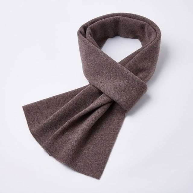 【米蘭精品】現貨+預購 頂級羊毛圍巾羊絨圍脖秋冬季加絨厚磅保暖針織圍巾休閒-簡約純色多色男女配件74mi61