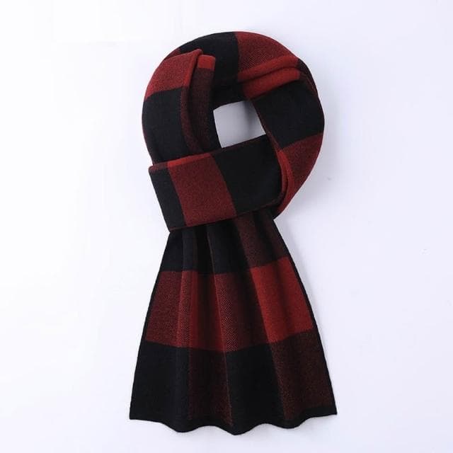 【米蘭精品】現貨+預購 頂級羊毛圍巾羊絨圍脖秋冬季加絨厚磅保暖針織圍巾休閒-格紋圍巾時尚男女配件74mi68