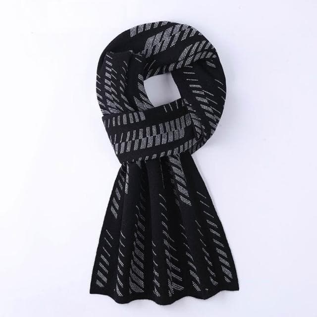 【米蘭精品】現貨+預購 頂級羊毛圍巾羊絨圍脖秋冬季加絨厚磅保暖針織圍巾休閒-羊毛格條時尚男女配件74mi75