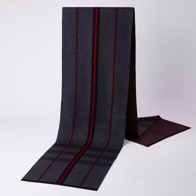 【米蘭精品】現貨+預購 頂級羊毛圍巾羊絨圍脖秋冬季加絨厚磅保暖針織圍巾休閒-格紋圍巾時尚男女配件74mi85