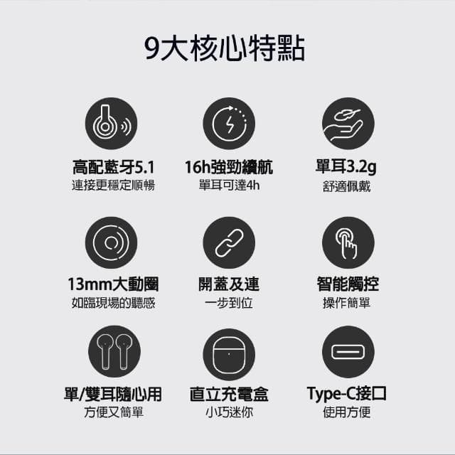 【NOKIA】E3110 半入耳式 藍牙耳機 藍牙5.1 ENC降噪 IP44防水 真無線耳機 藍牙耳機 藍芽耳機
