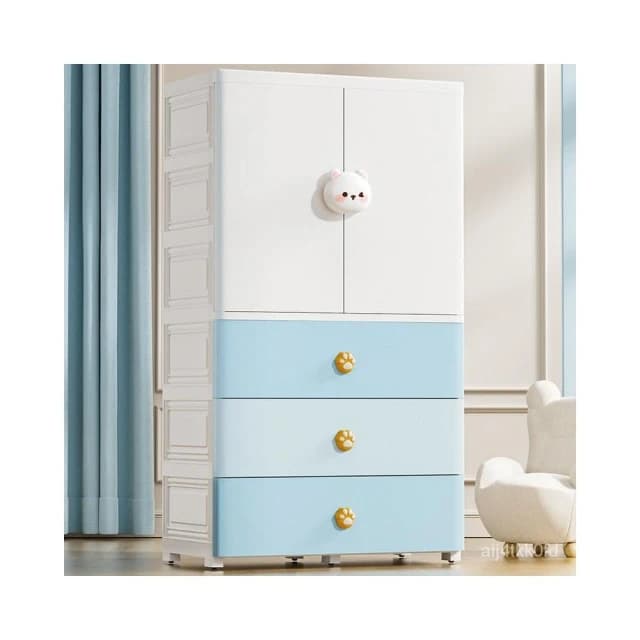 加厚寶寶衣櫃 嬰兒收納櫃 衣櫥 衣服整理箱 兒童衣櫃 置物櫃