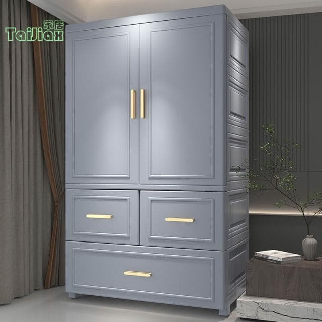 💕💥兒童簡易衣櫃 加厚塑膠衣櫃 寶寶衣服收納櫃 嬰兒小衣櫃 儲物櫃 儲物櫃 雜物櫃收納櫃 置物櫃 展示櫃 抽屜櫃