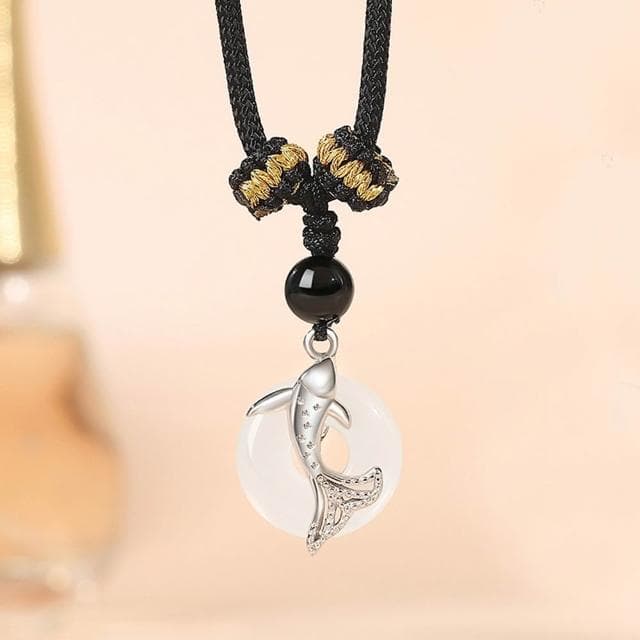 【巴黎精品】現貨+預購 頂級925純銀項鍊女項鍊項鏈鎖骨鍊情人節禮物情侶對鍊-錦鯉成雙男女飾品a1li83