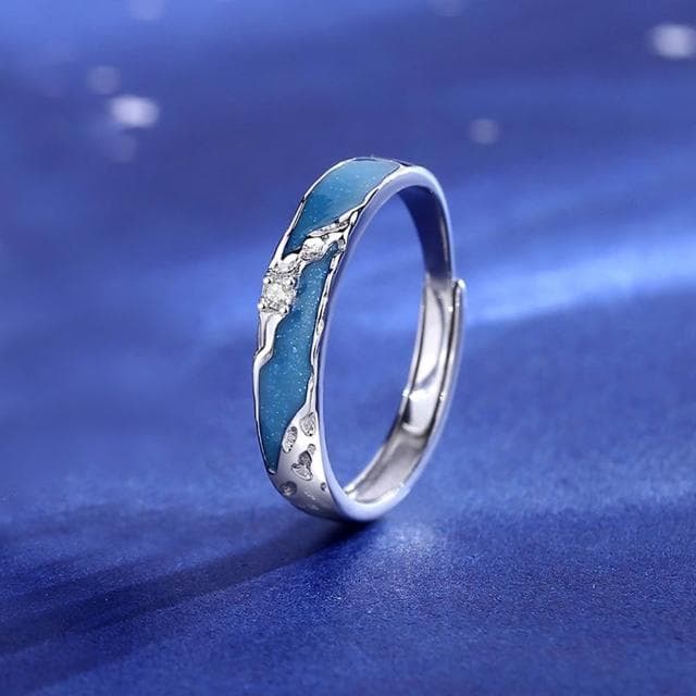 【巴黎精品】現貨+預購 頂級925純銀戒指婚戒女鑽戒開口戒情侶對戒尾戒情人節禮物-純銀光年男女飾品a1li81