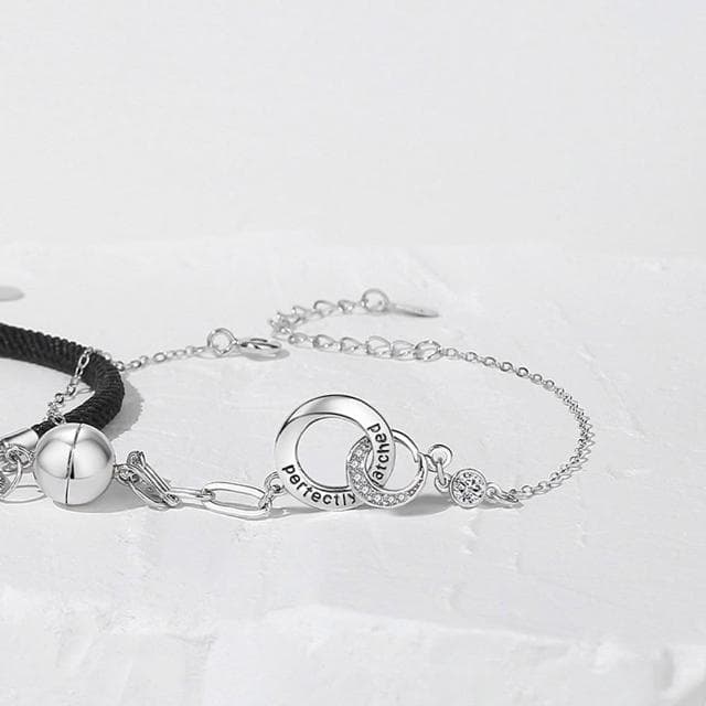 【巴黎精品】現貨+預購 手工編織手鍊手繩情侶手鏈女首飾情人節禮物-龍鳳莫比烏斯雙環男女飾品a1li76