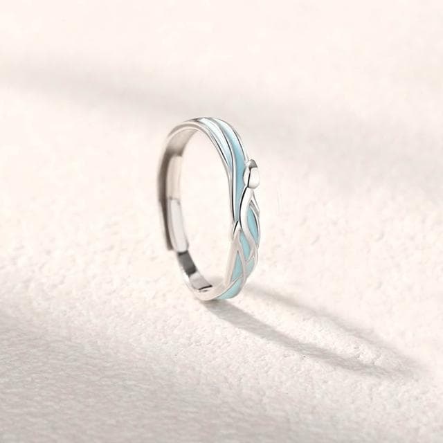 【巴黎精品】現貨+預購 頂級925純銀戒指婚戒女鑽戒開口戒情侶對戒尾戒情人節禮物-一鹿相隨男女飾品a1li73