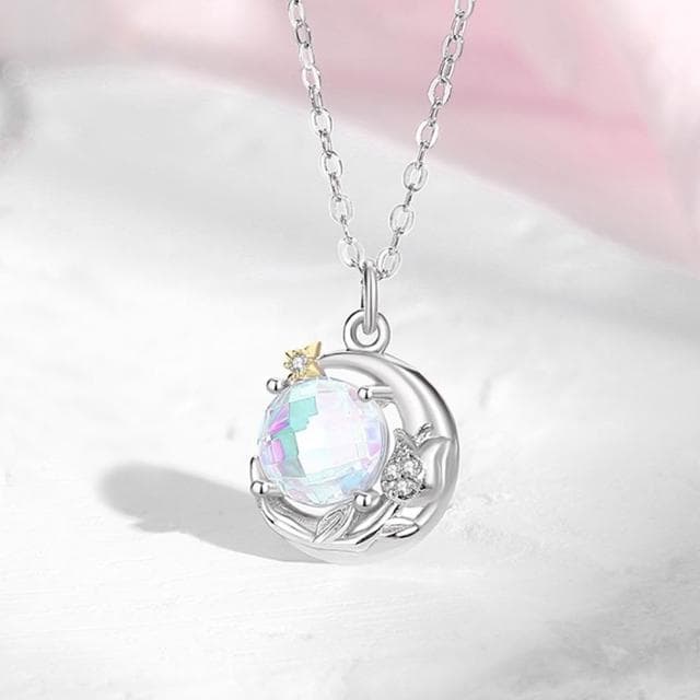 【巴黎精品】現貨+預購 頂級925純銀項鍊女項鍊項鏈鎖骨鍊情人節禮物情侶對鍊-小王子玫瑰男女飾品a1li61