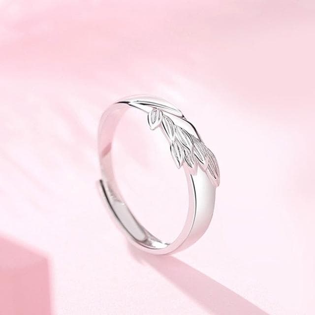 【巴黎精品】現貨+預購 頂級925純銀戒指婚戒女鑽戒開口戒情侶對戒尾戒情人節禮物-羽你相戀男女飾品a1li60