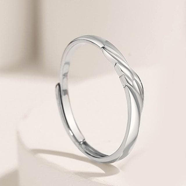 【巴黎精品】現貨+預購 頂級925純銀戒指婚戒女鑽戒開口戒情侶對戒尾戒情人節禮物-韓版簡約男女飾品a1li58
