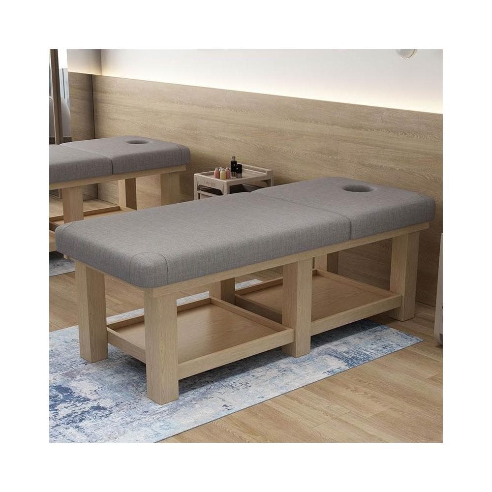 幕辭家居 實木美容床推拿按摩多功能一體中醫理療美體采耳美容院專用治療床 135