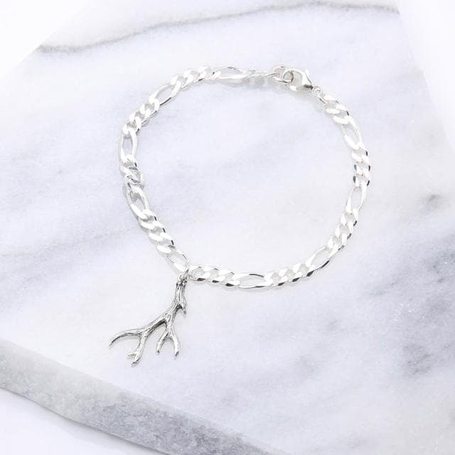 【Angel & Me】一鹿有你 鹿角 s925純銀手鍊 腳鍊 情人節禮物