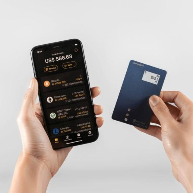 免運優惠 CoolWallet_Pro 加密貨幣 冷錢包 (支援多數幣種包含Trc20)