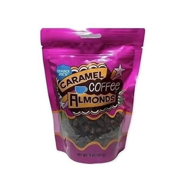 【Trader Joe’s】 焦糖 咖啡杏仁 焦糖 咖啡 杏仁豆 零食 香甜 Trader Joe 缺德舅(227g)