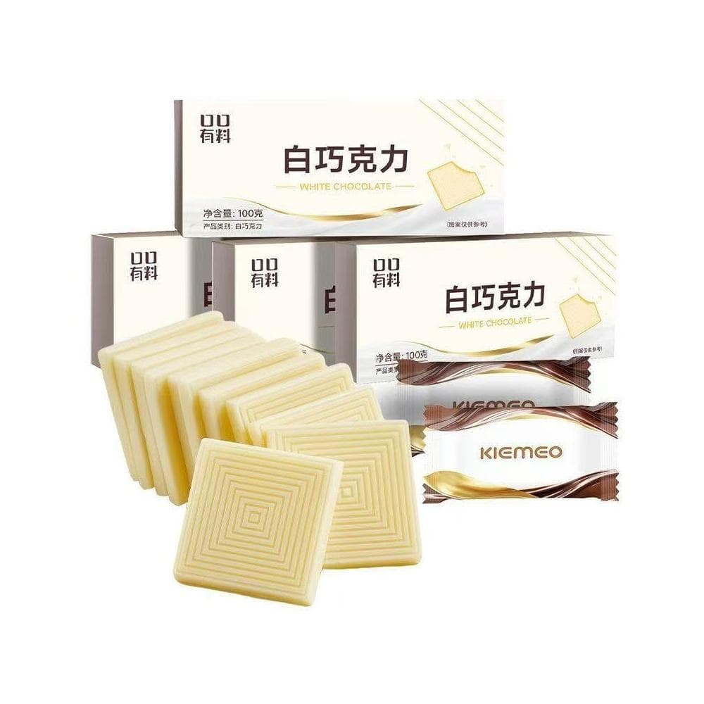 Eason白巧克力牛奶巧克力 禮盒裝純可可脂奶香足