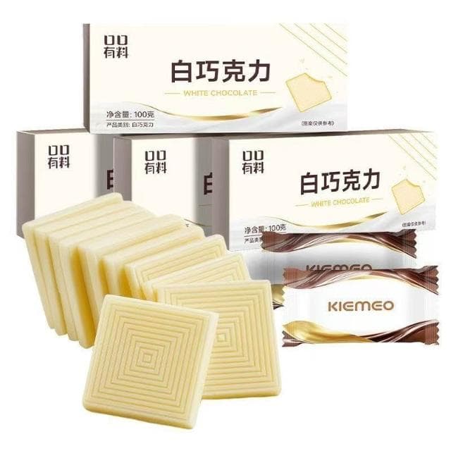 Eason白巧克力牛奶巧克力 禮盒裝純可可脂奶香足