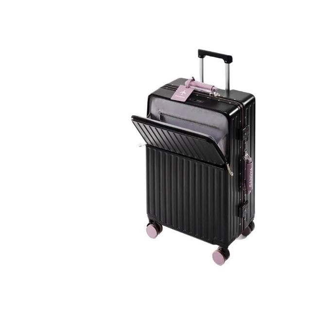 買一送三 前開式行李箱 登機箱 鋁框行李箱 旅行箱 登機箱 上掀式行李箱 多功能旅行箱 海關鎖 20吋24吋28吋 