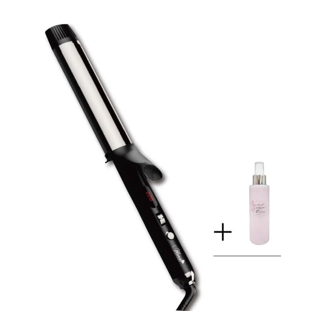 【Flora】搭贈組｜負離子黑鈦髮棒 KBL681 (設計師指定 沙龍加長型 國際電壓 負離子電棒 三種尺寸__Kimi極美職人推薦)