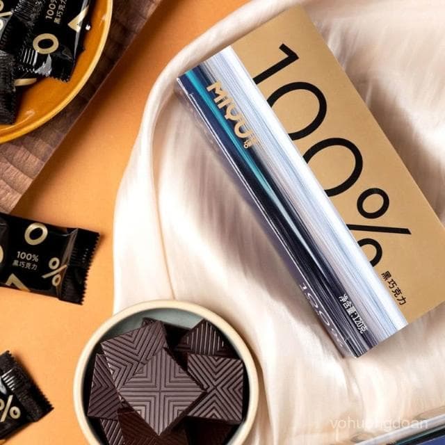 心心相印 迷語純可可脂黑巧克力薄片120g零食批髮宿捨糖果跨年貨必備小零食