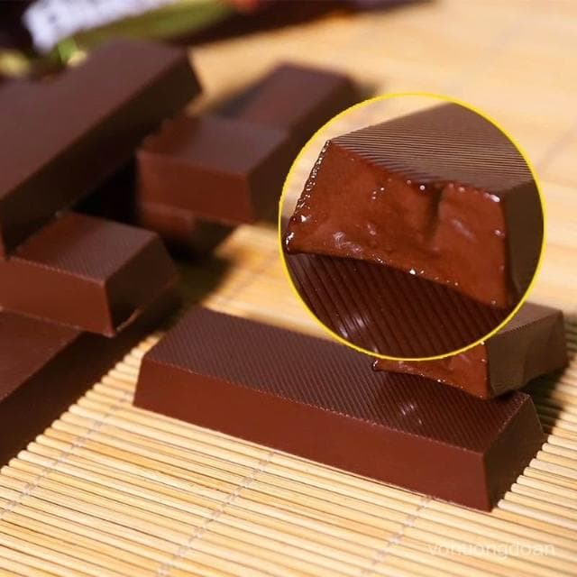 心心相印 【一斤55條】醇黑巧克力代可可脂經典口味網紅零食喜糖果批髮200g