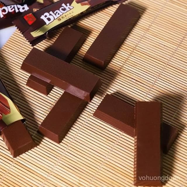 心心相印 【一斤55條】醇黑巧克力代可可脂經典口味網紅零食喜糖果批髮200g