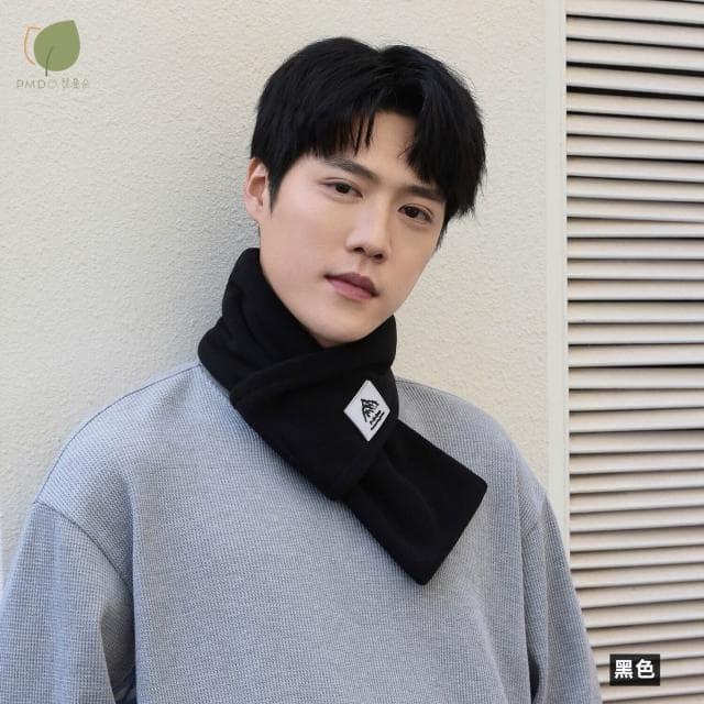 圍巾男搖粒絨圍巾男士護頸保暖圍脖冬季防寒滑雪騎行百搭脖套戶外防寒圍脖男士時尚保暖質感親膚圍巾圍脖防風圍脖披肩男士針織圍巾