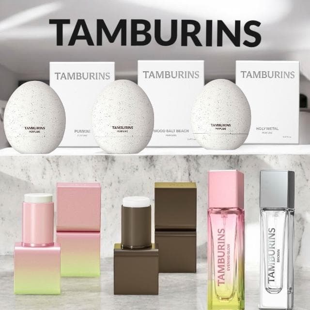 【tamburins】TAMBURINS香水 蛋形香水  CHAMO 14ml 附提袋